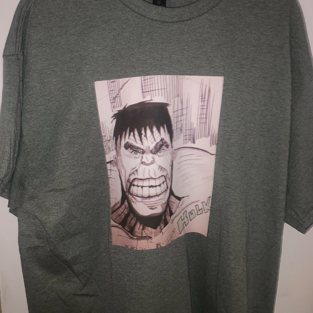 Gray Graphic T-Shirt